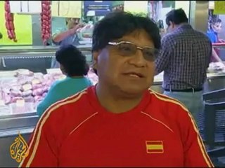 Spaniards unhappy about rise in sales tax