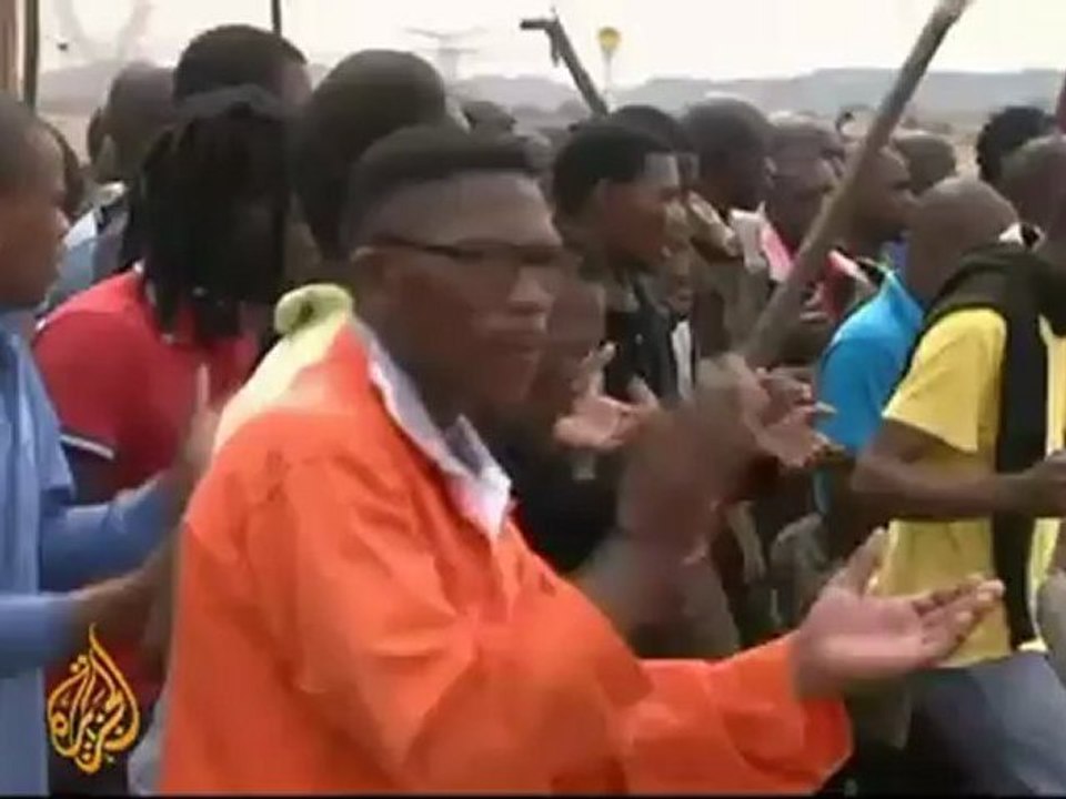 South Africa miners charged with murder