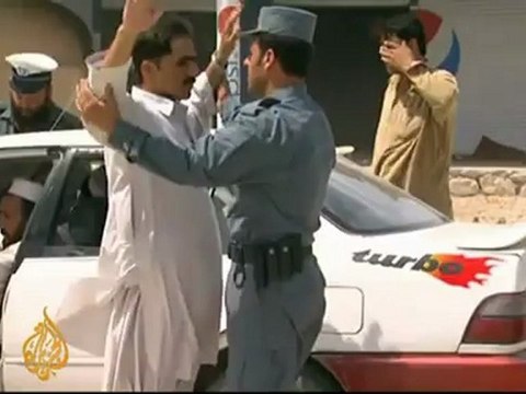 In one town Afghan police make strides