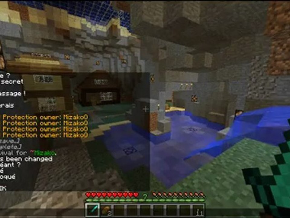 Minecraft - Visite partie multijoueur