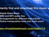 Johann Pachelbel's, Canon in D Viola and Piano sheet music - Video Score