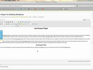SEOPRESSOR PLUGIN: SEOPRESSOR PLUGIN TO BUILD YOUR BLOG