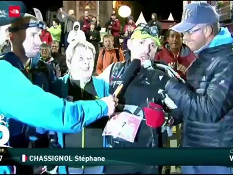 UTMB arrivée des finishers ULTRATRAIL TV 2012