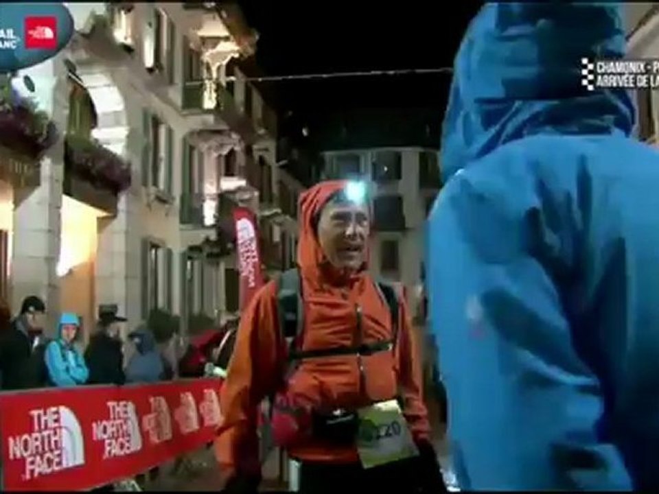 UTMB Km 54 passage aux Contamines 2/ arrivée CC...