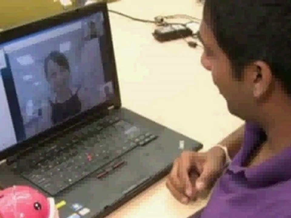 Beso Virtual por Internet