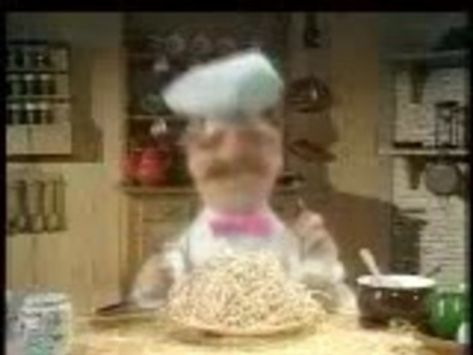 Muppet Show - Swedish Chef - Spagetti