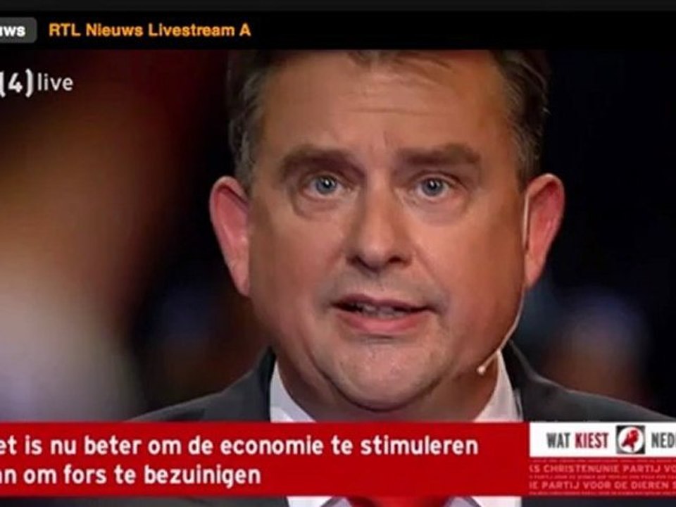 Carre-debat RTL: Rutte vs Roemer