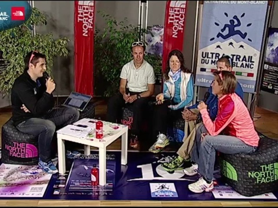 LIVE UTMB passage 2 les Houches  ULTRATRAIL TV 2012