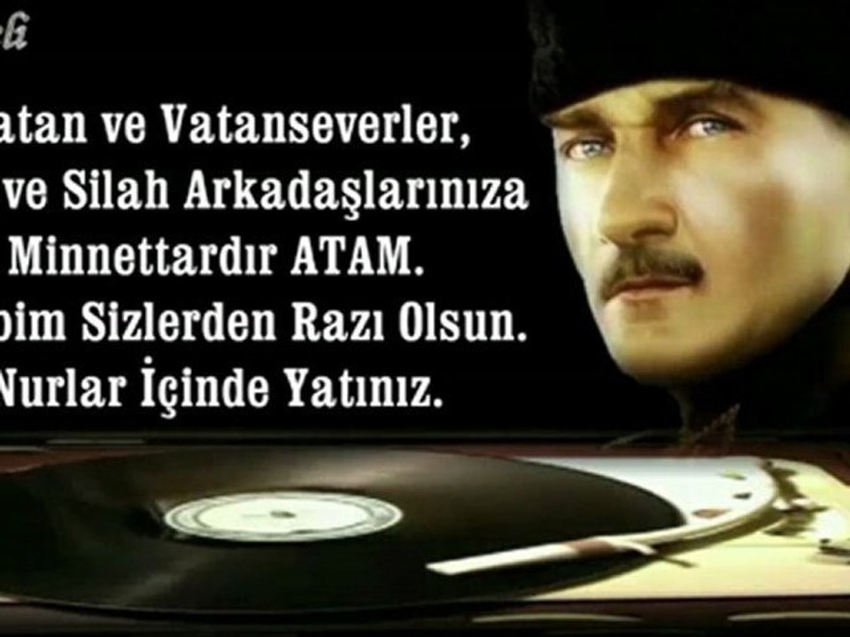 Atatürk`e Hitaben ♪♪♪ Şahane Gözler Şahane ♪♪♪ Vedia Rıza Hanım -  Dailymotion Video