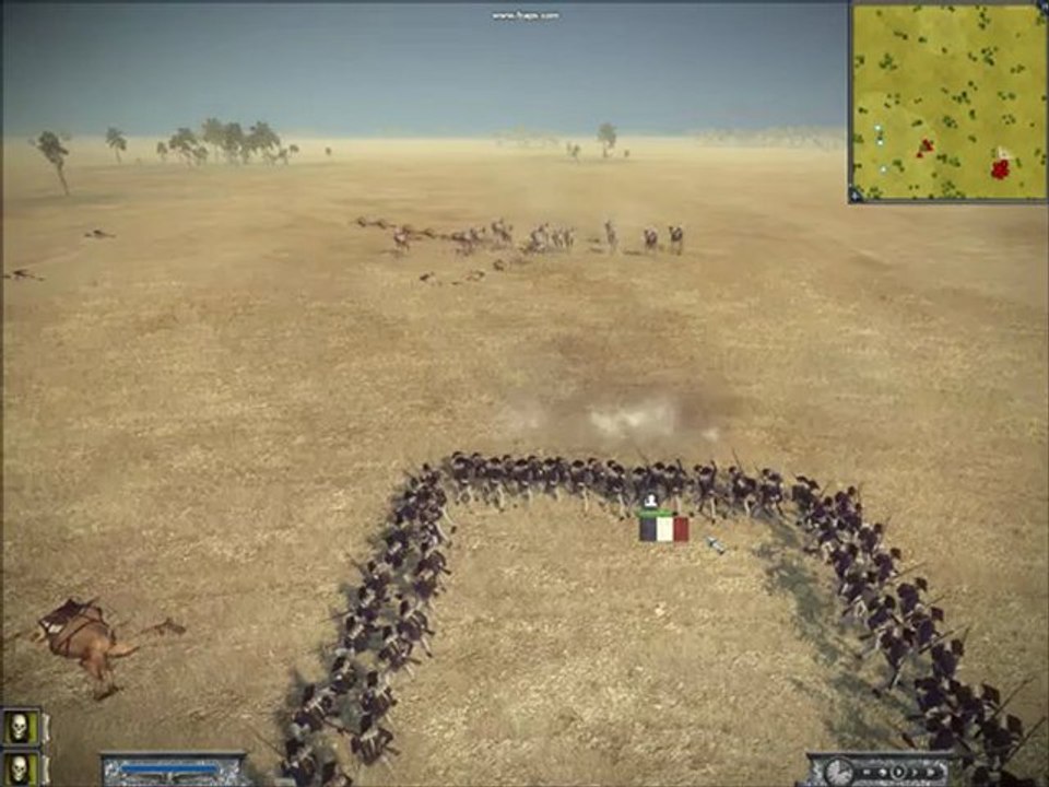Napoleon Total War - intérêt de la formation en carré