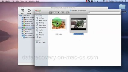 Download Video: 3. Recover iPhone Photos, Contacts, Messages on Mac