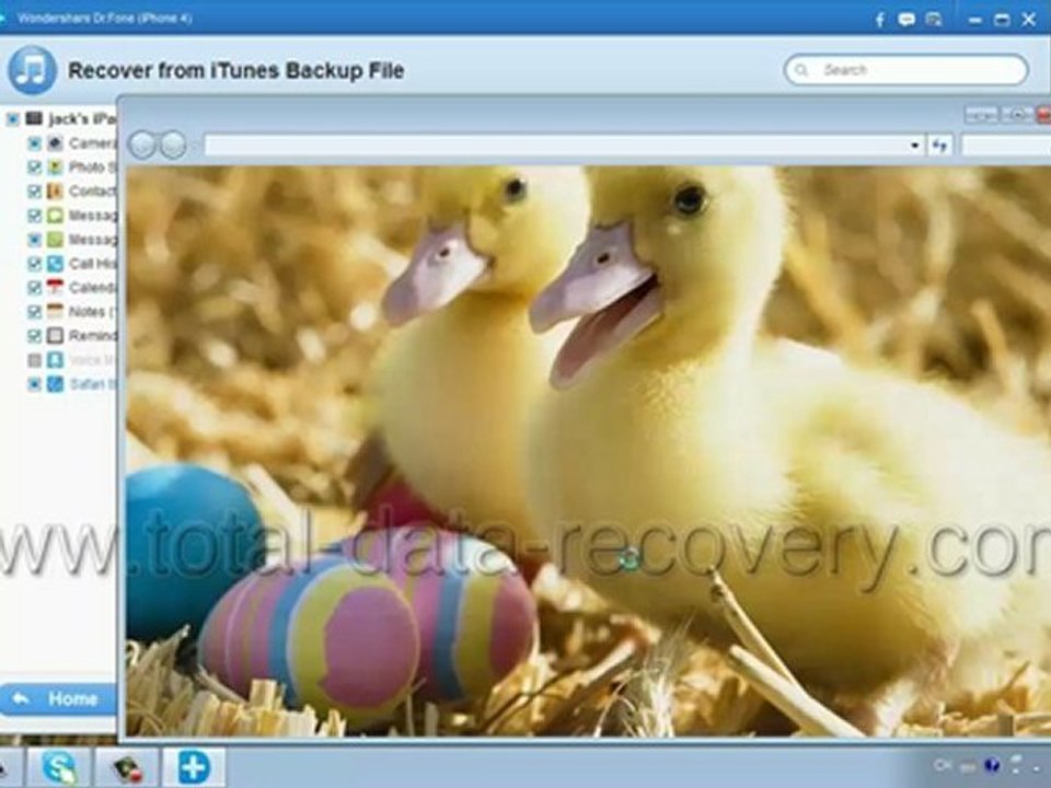 10. Extract iTunes Backup file for iPad 1,2 and new iPad