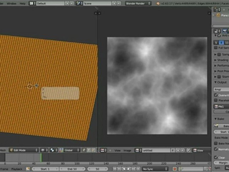 Blender Tutorial - Bake do Simulador de Oceano - PT