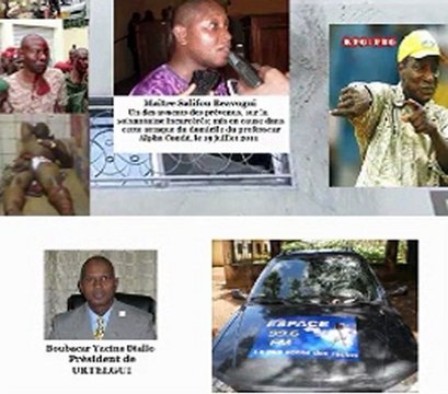 Les Grandes Gueules (Radio ESPACE) : Conditions de travail des journalistes en Guinée (Boubacar Yacine Diallo). -L'Affaires du 19 juillet 2011(Maître Salifou Béavogui). -Les étudiants guinéens au Maroc en grève