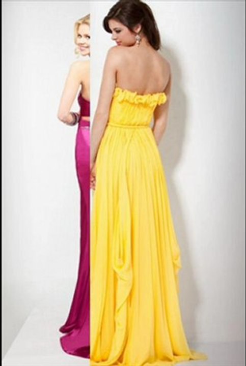 One Shoulder Floor Length Bridesmaid Dresses dresstore.co.uk