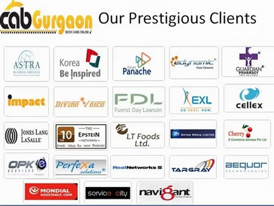 gurgaon taxi services