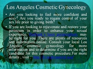 Pelvic Reconstructive Surgery Los Angeles
