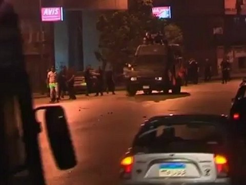 Clashes in Egypt as protesters march on Syrian embassy