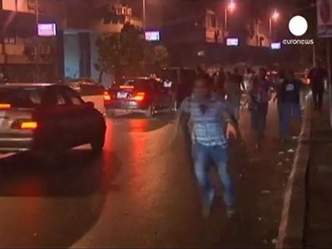 Enfrentamientos entre policía y activistas en la...