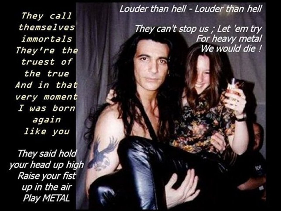 ManOwar In lyrics Die For Metal