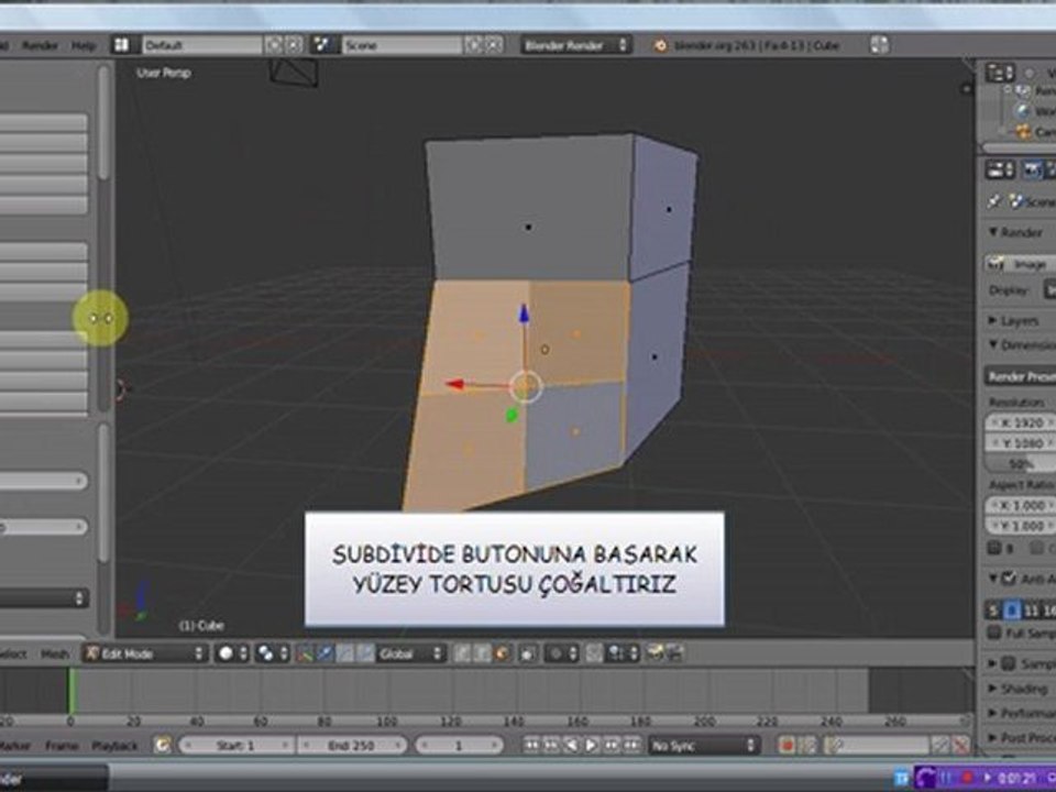 BLENDER DERS 2