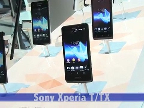 IFA 2012 : Sony Xperia T/TX