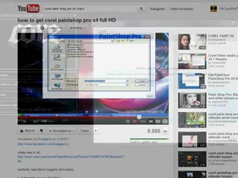 Corel PaintShop Pro X4 Keygen - download link in description