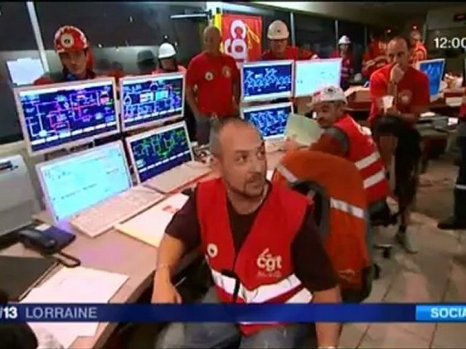 Blocage services énergie 04 09 2012