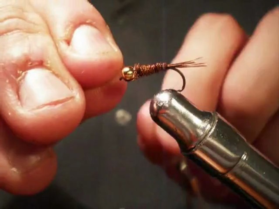 Pheasant tail Hot spot - fly tying - Montage de mouche