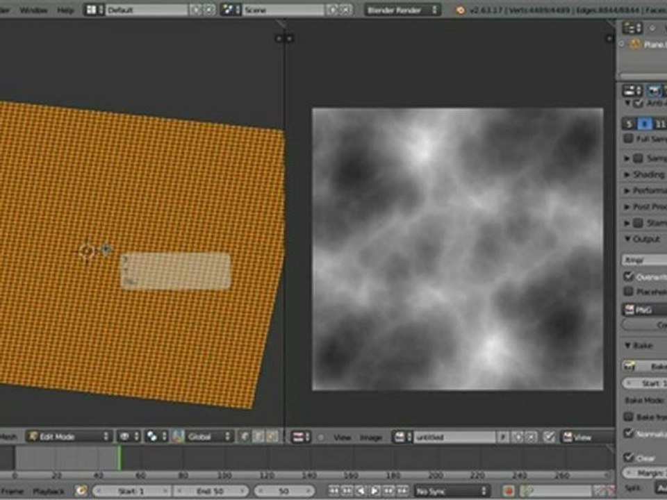 Blender Tutorial - Bake del Simulador de Océano - ES