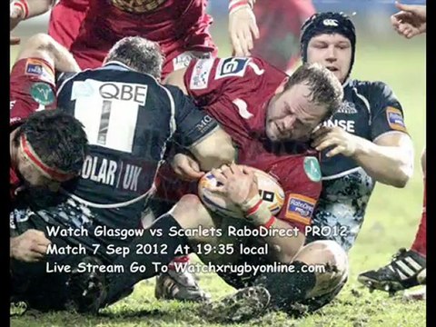 Glasgow vs Scarlets Live RaboDirect PRO12 Match Online