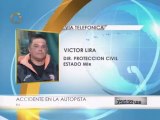 Asciende a 4 la cifra de fallecidos por colisión múltiple en la Troncal 9