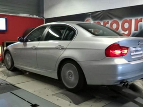 ::: o2programmation ::: Reprogrammation moteur BMW 325d 2011 204ch BVA Reprog' bingo @306ch test dyno