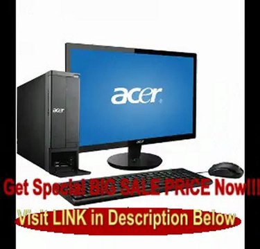 BEST BUY Acer X1 AX1430G-WU30P AMD E-450 Dual-Core 1.65GHz 4GB 1TB 21.5 Win7 (Black)