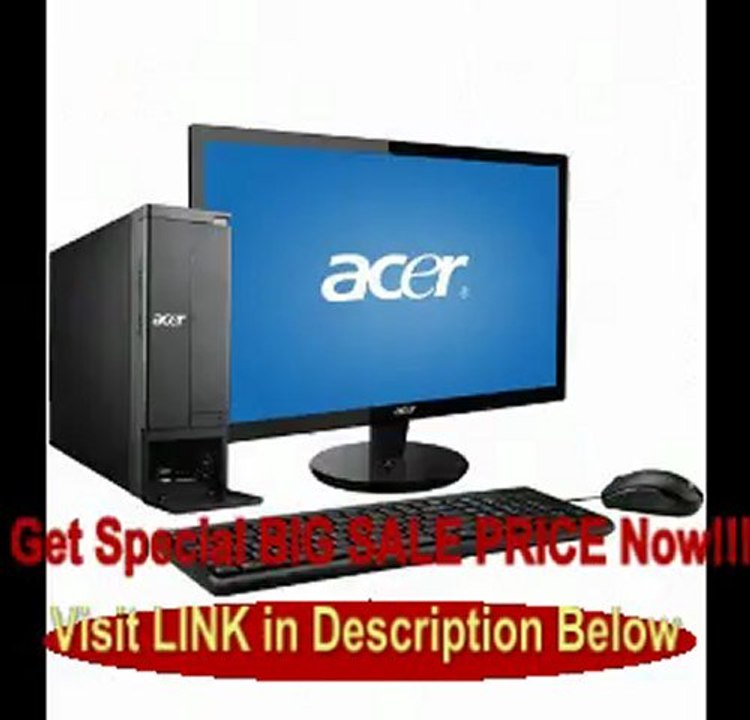 SPECIAL DISCOUNT Acer X1 AX1430G-WU30P AMD E-450 Dual-Core 1.65GHz 4GB 1TB 21.5 Win7 (Black)