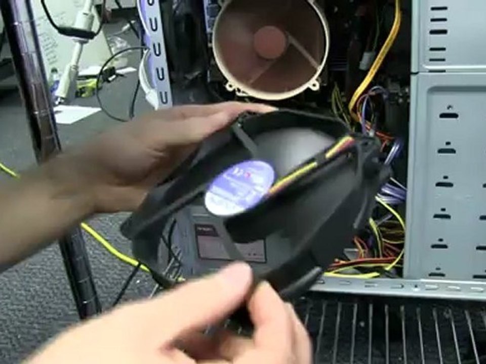 Zalman ZM-F4 Quiet Fan SPEED UNBOXING SHOWDOWN Featuring Slick Linus Tech Tips