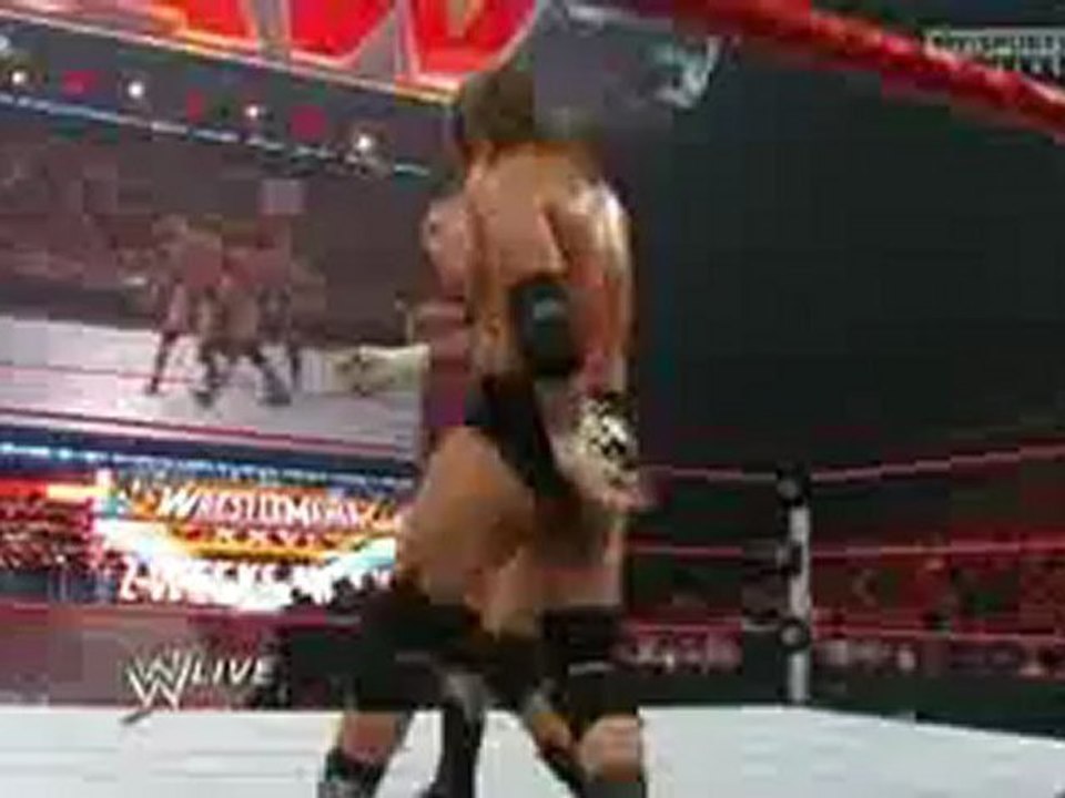 WWE Raw 3/15/10 Randy Orton Vs Triple H Rewind Match