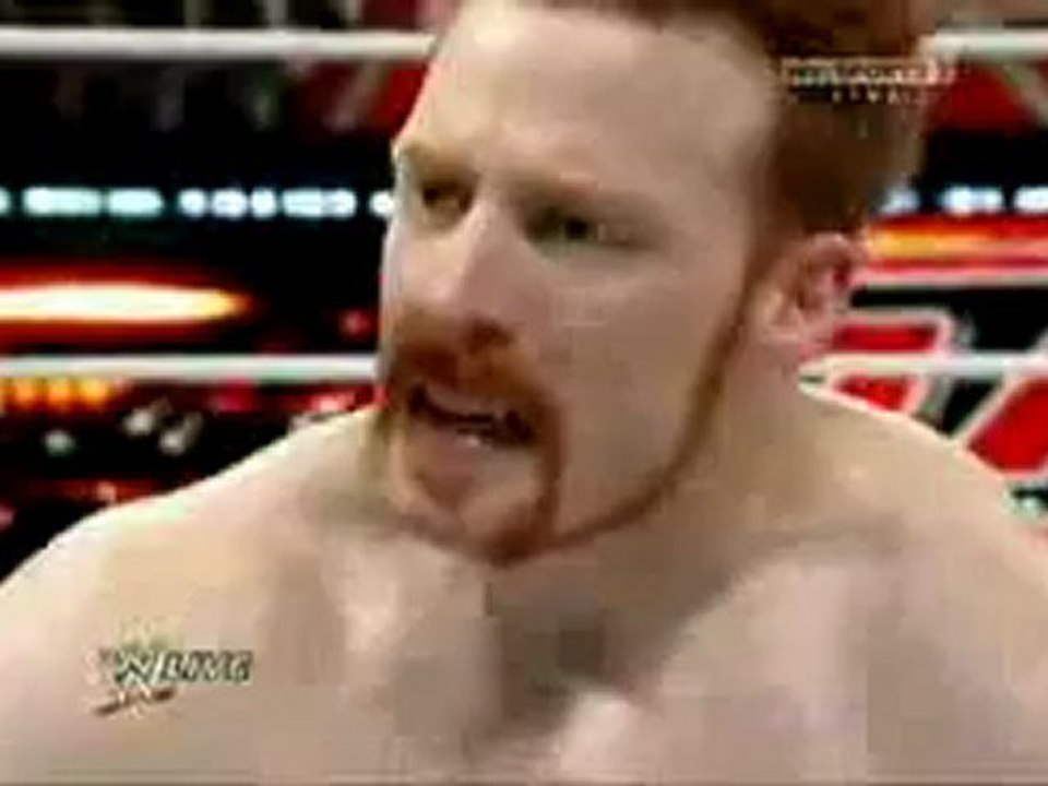 WWE Raw 12/27/10 Randy Orton Vs Sheamus