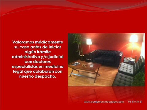 Abogados Barcelona Incapacidad. Invalideces. Total. Absoluta. AbogadosCampmany