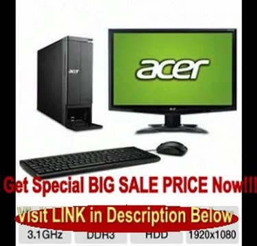 BEST BUY Acer Aspire Desktop PC with Acer 24 Monitor