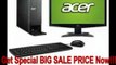 SPECIAL PRICE Acer Aspire Desktop PC with Acer 24 Monitor