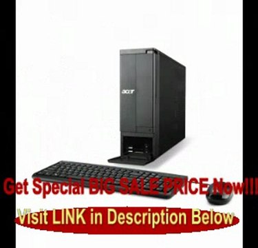 SPECIAL PRICE Acer AX3950-UR30P Desktop (Black)