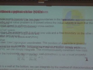 On the well-posedness of the hydrostatic limit in fluid mechanics.