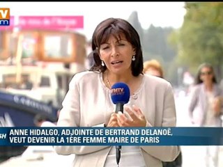 Anne Hidalgo veut devenir la première femme maire de Paris