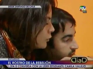 Camila Vallejo, ''El rostro de la rebelión''