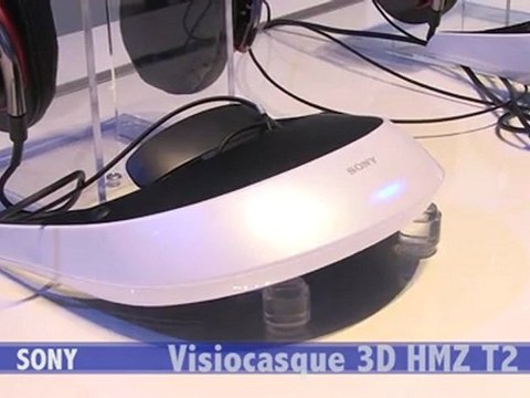 IFA 2012 : Sony Visiocasque 3D HMZ-T2