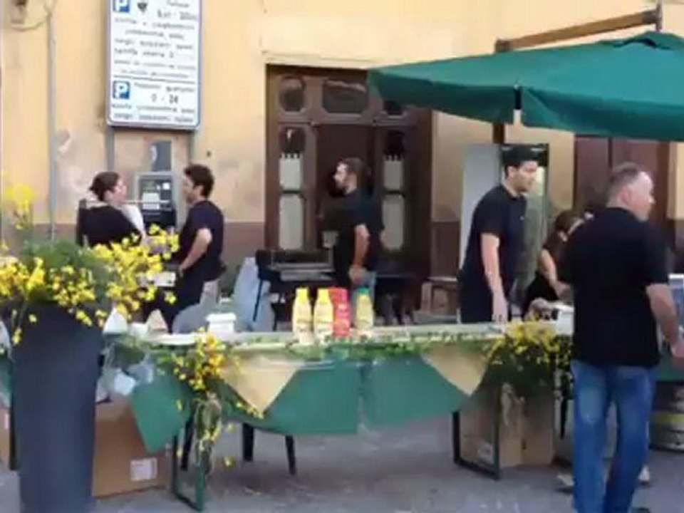 CAGLI (PU) Griglia in Piazza