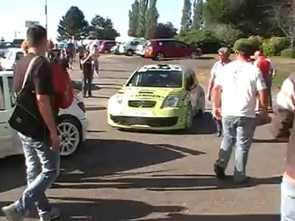 rallye du pays d'auge 2012, parc des exposition de lisieux