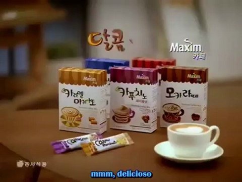 [CtD Fansub] Maxim Coffee - Kim So Eun & Jang Geun Seok CF 30s [Esp]