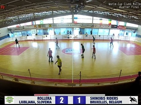 QF4 Bruxelles - Ljubbljana (2nd Half) WORLD CUP ROLLERSOCCER 2012